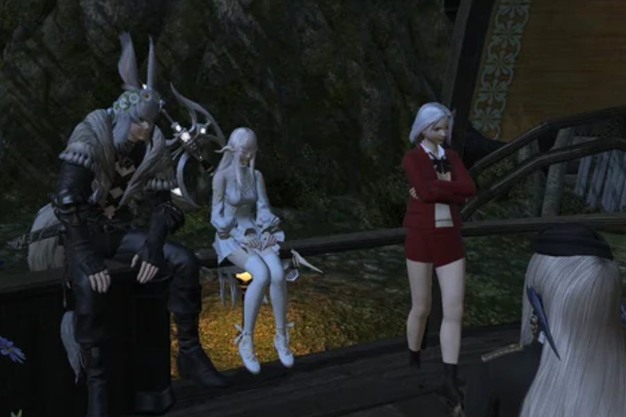 ffxiv sit on ledge emote